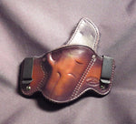 1911 4" IWB Leather Holster backed with Wool