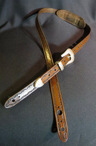 Leather Western Guitar Strap