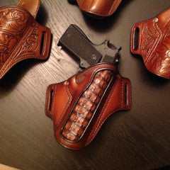 1911 5" Leather Holster with Gator inlay